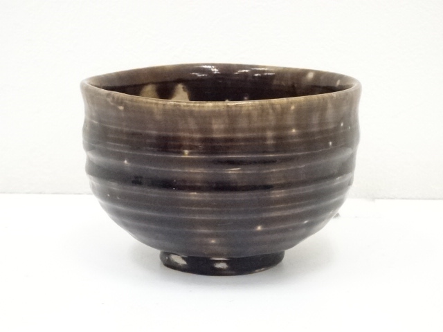 JAPANESE TEA CEREMONY / CHAWAN(TEA BOWL) / ASH GLAZE